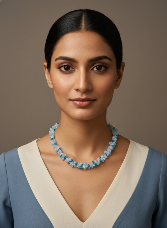 Crystal Elegance Short Necklace